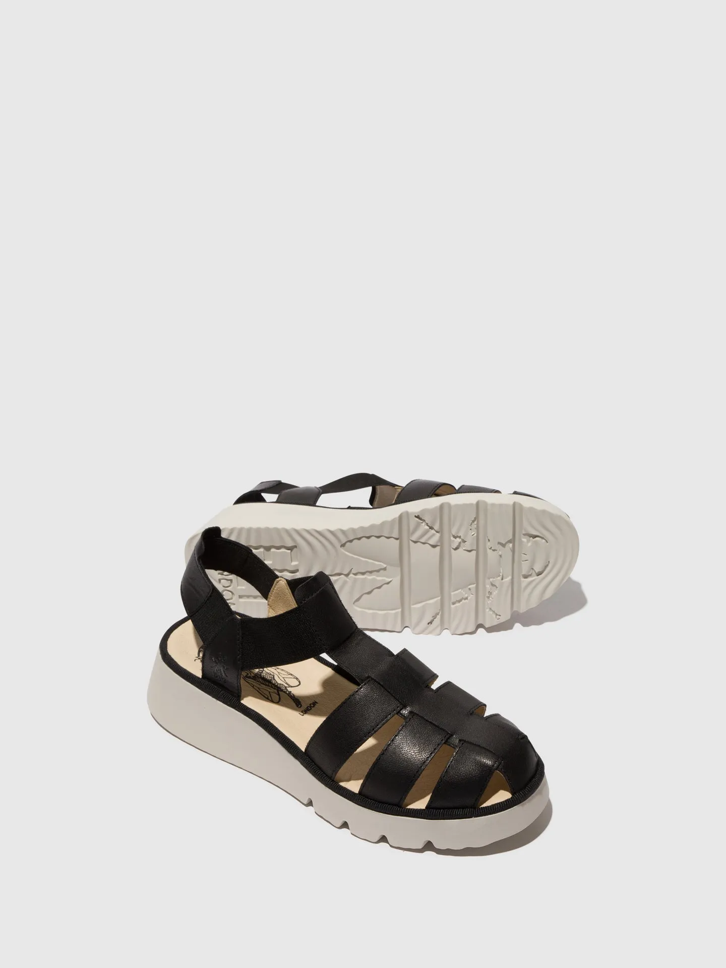 T-Strap Sandals PEFI429FLY BLACK