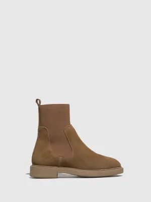 Taupe Chelsea Ankle Boots