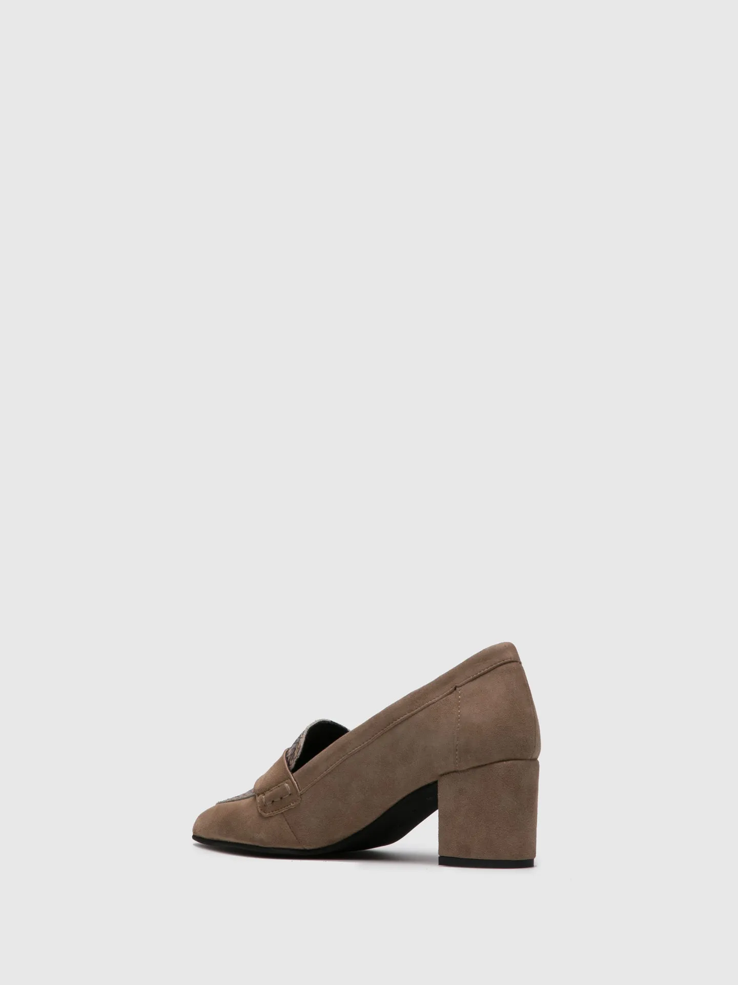 Wheat Round Toe Pumps