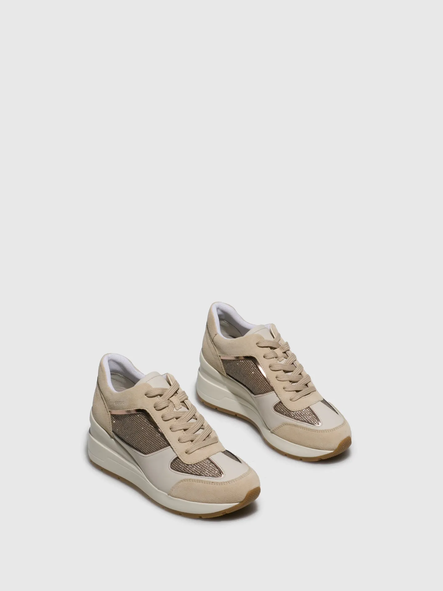 Wheat Wedge Trainers