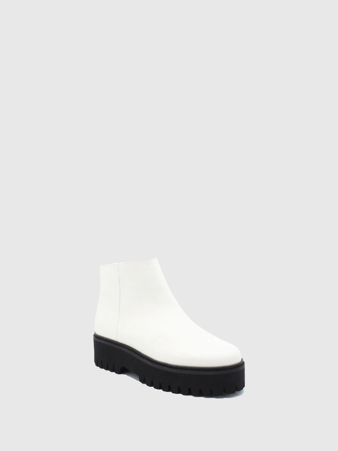 White Chelsea Ankle Boots
