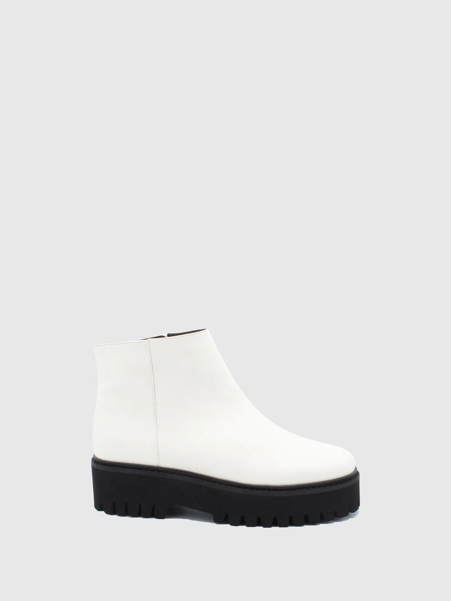 White Chelsea Ankle Boots