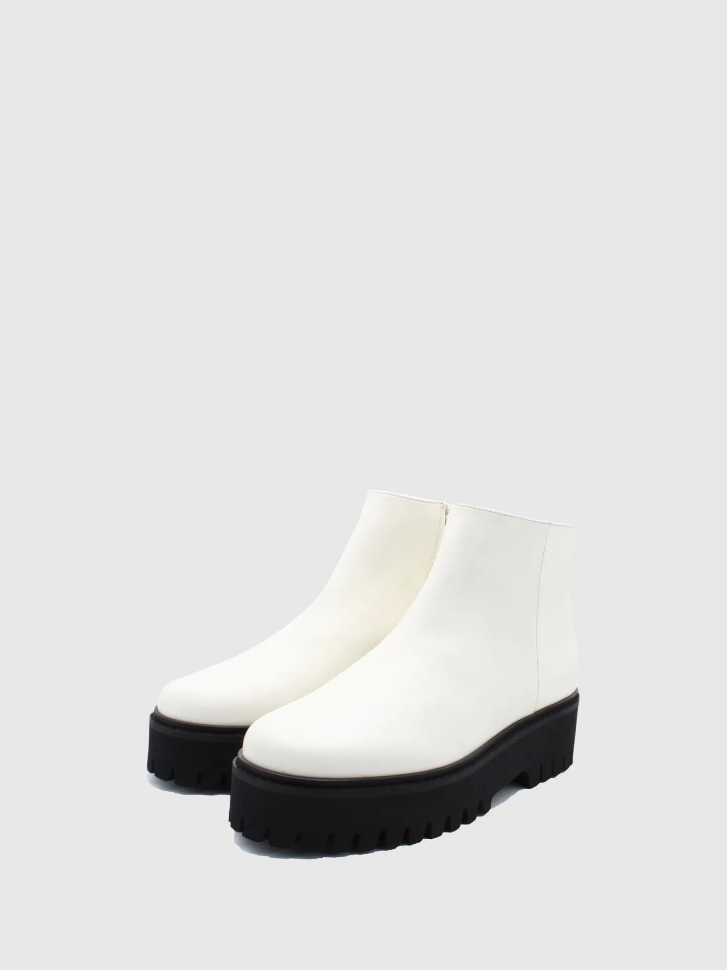 White Chelsea Ankle Boots