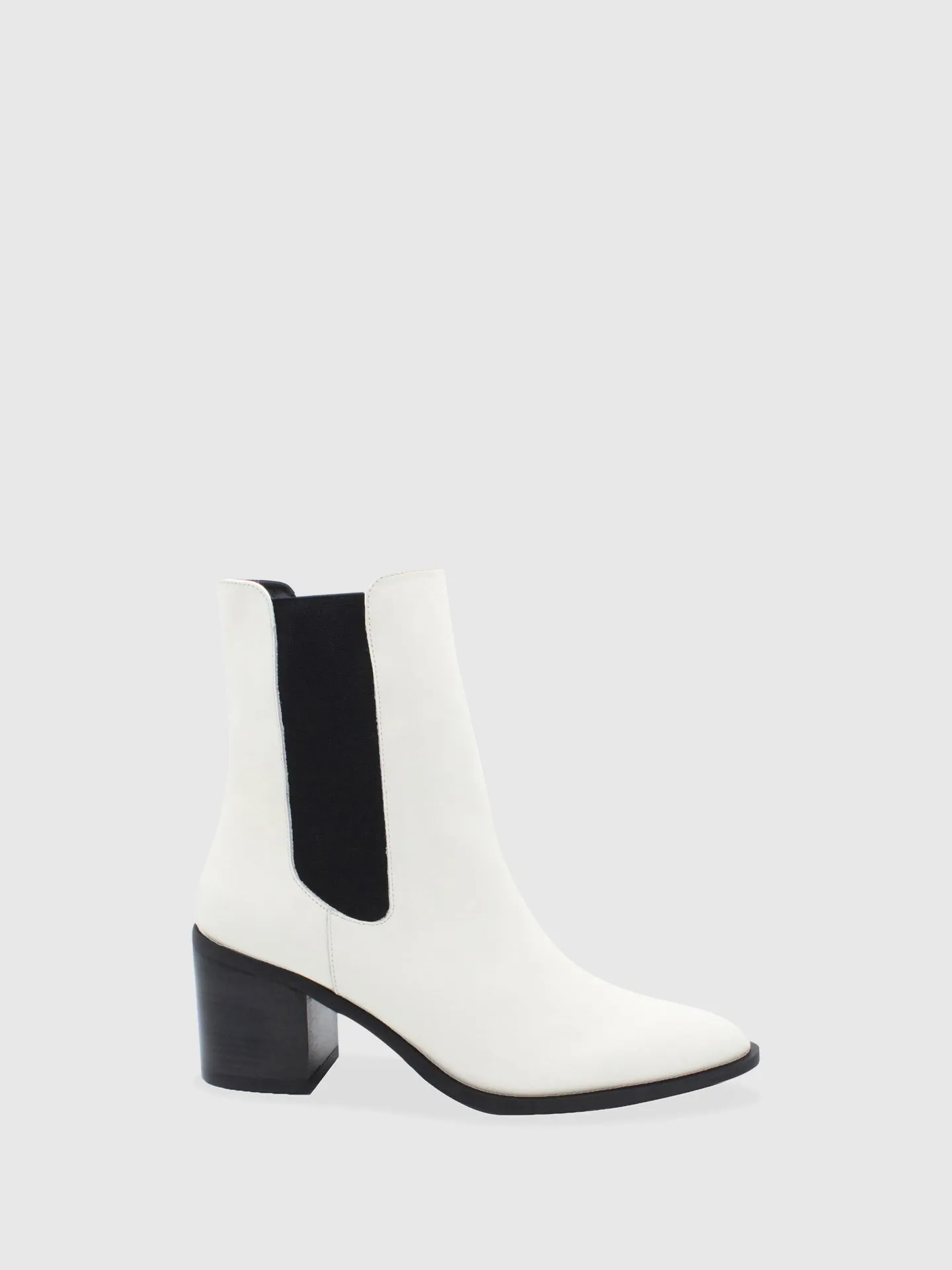 White Chelsea Boots