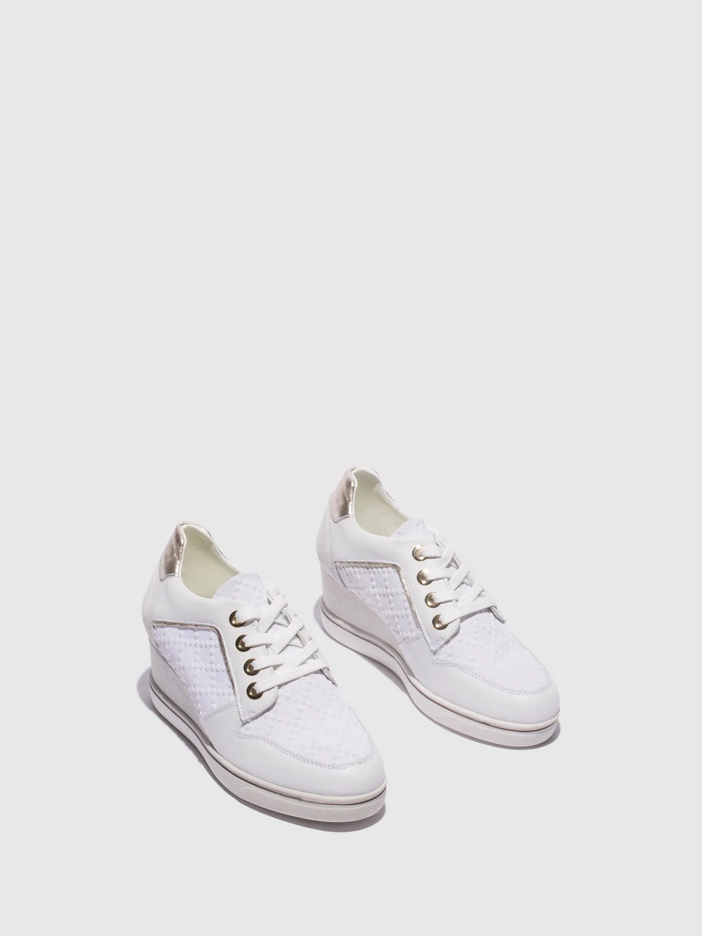 White Wedge Shoes