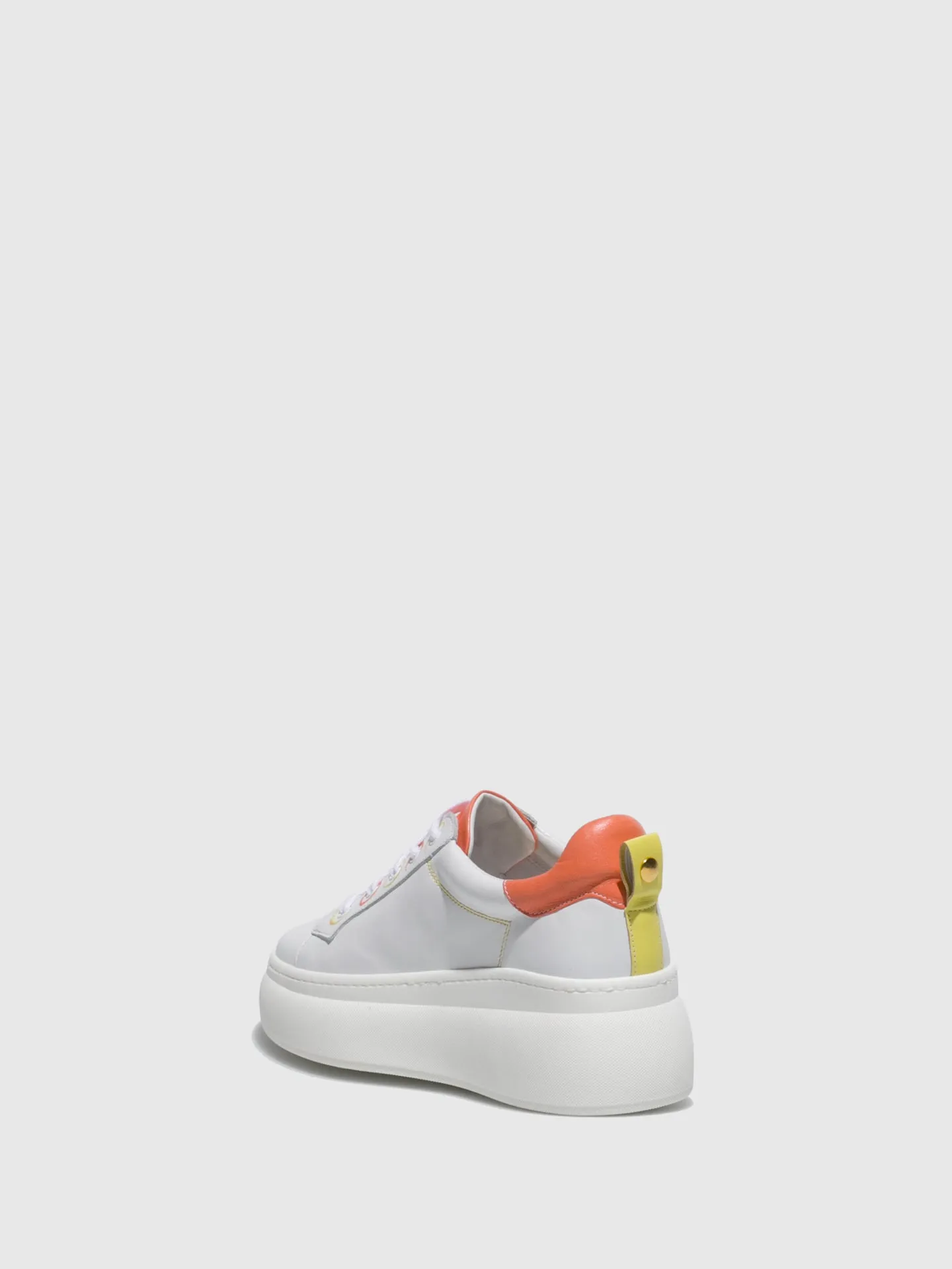 White Wedge Trainers