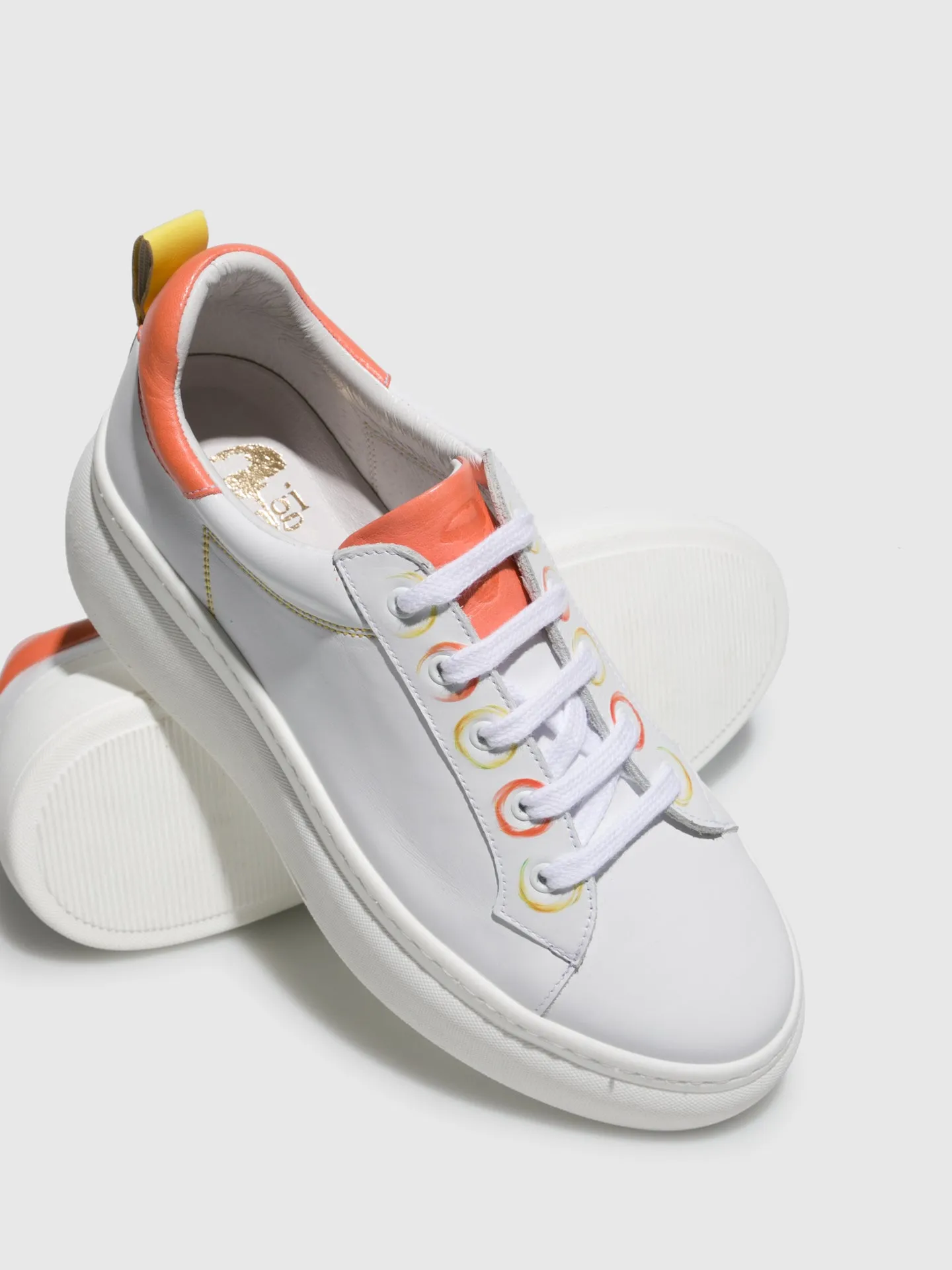 White Wedge Trainers