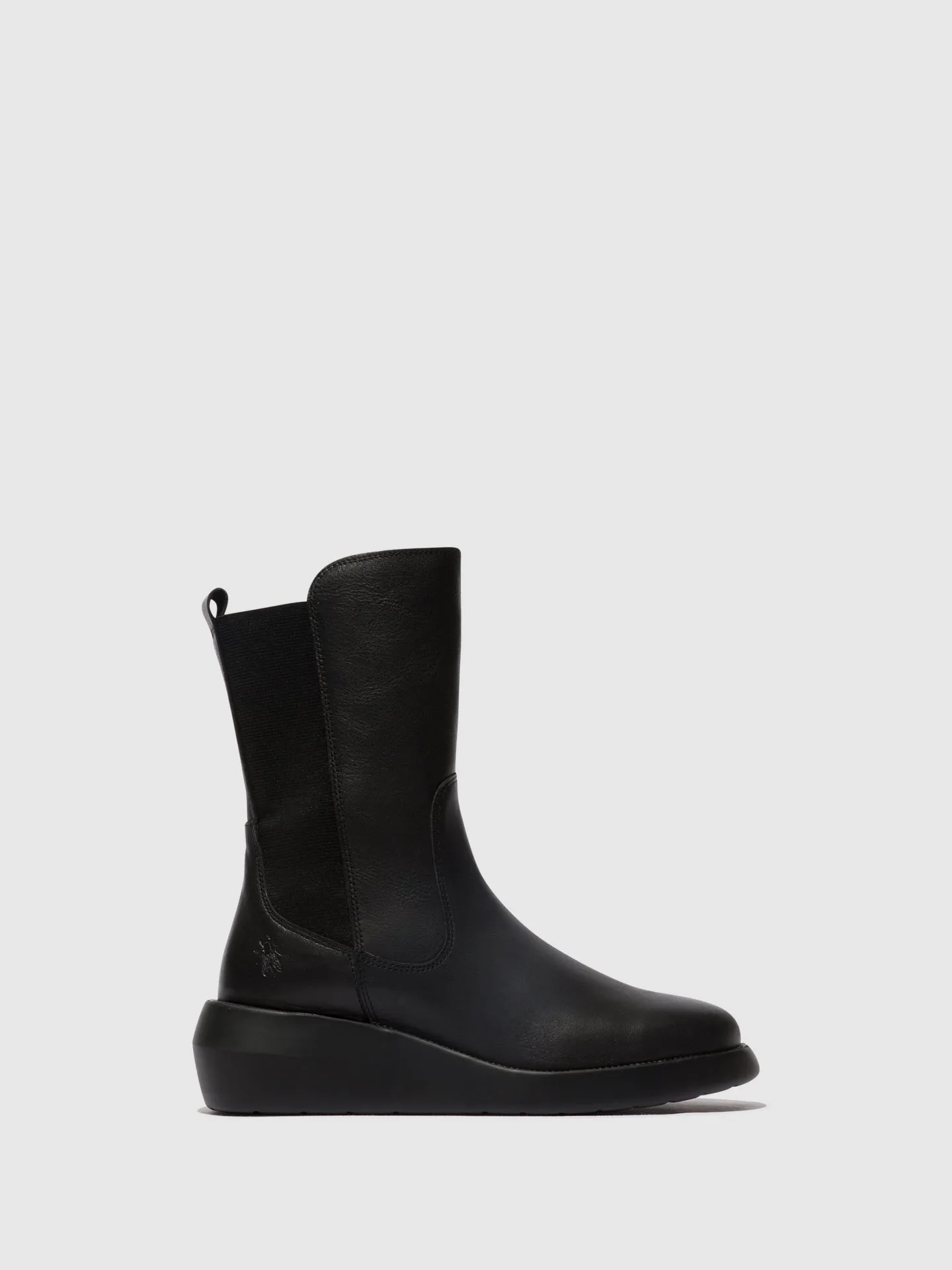 Zip Up Ankle Boots BRIN516FLY BLACK