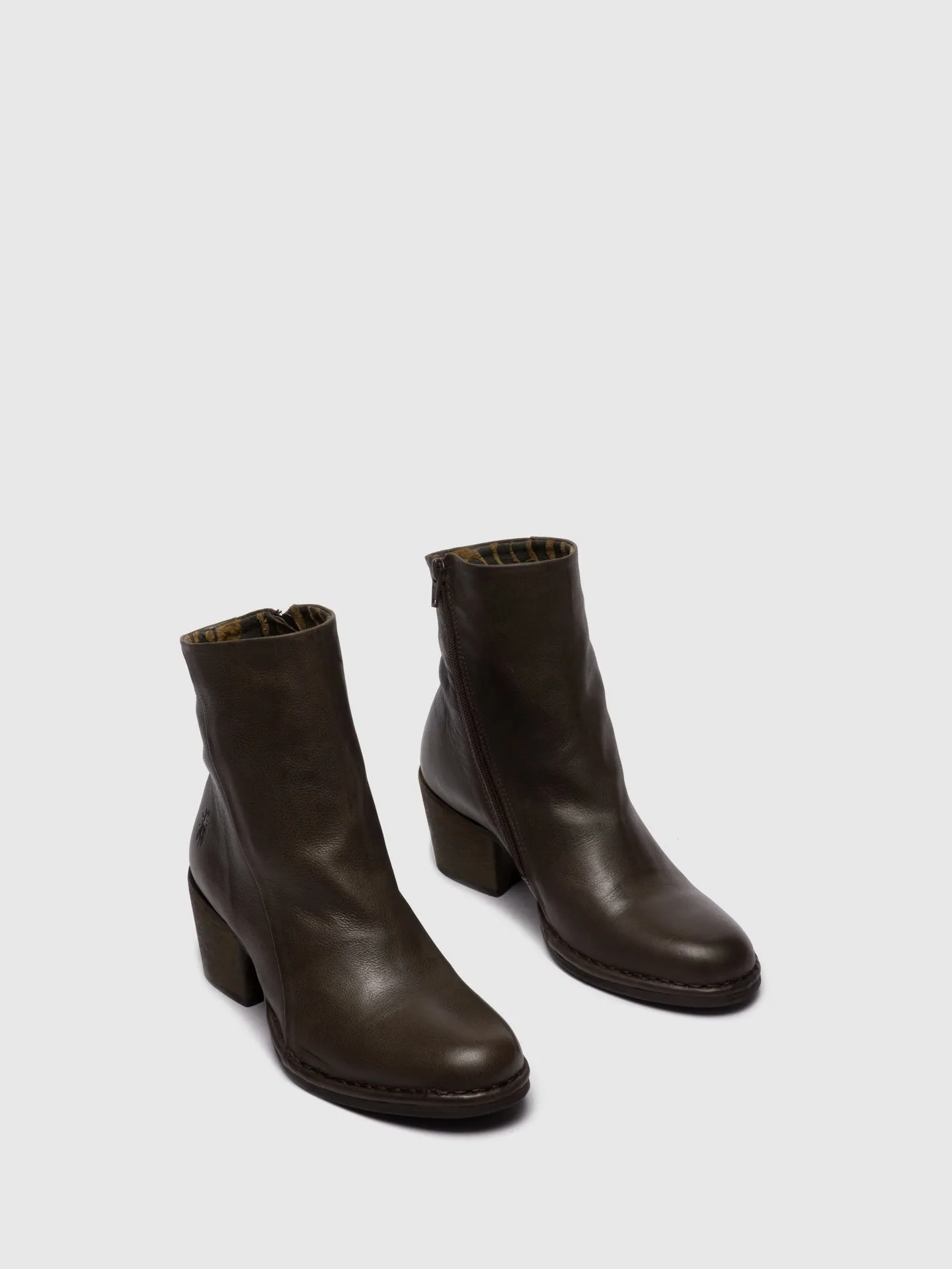Zip Up Ankle Boots LUPE233FLY VERONA GROUND