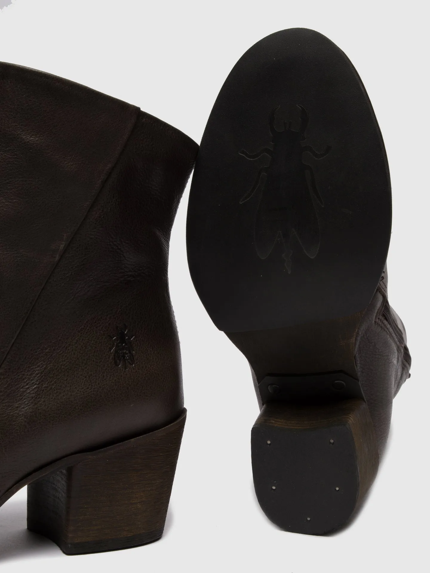 Zip Up Ankle Boots LUPE233FLY VERONA GROUND