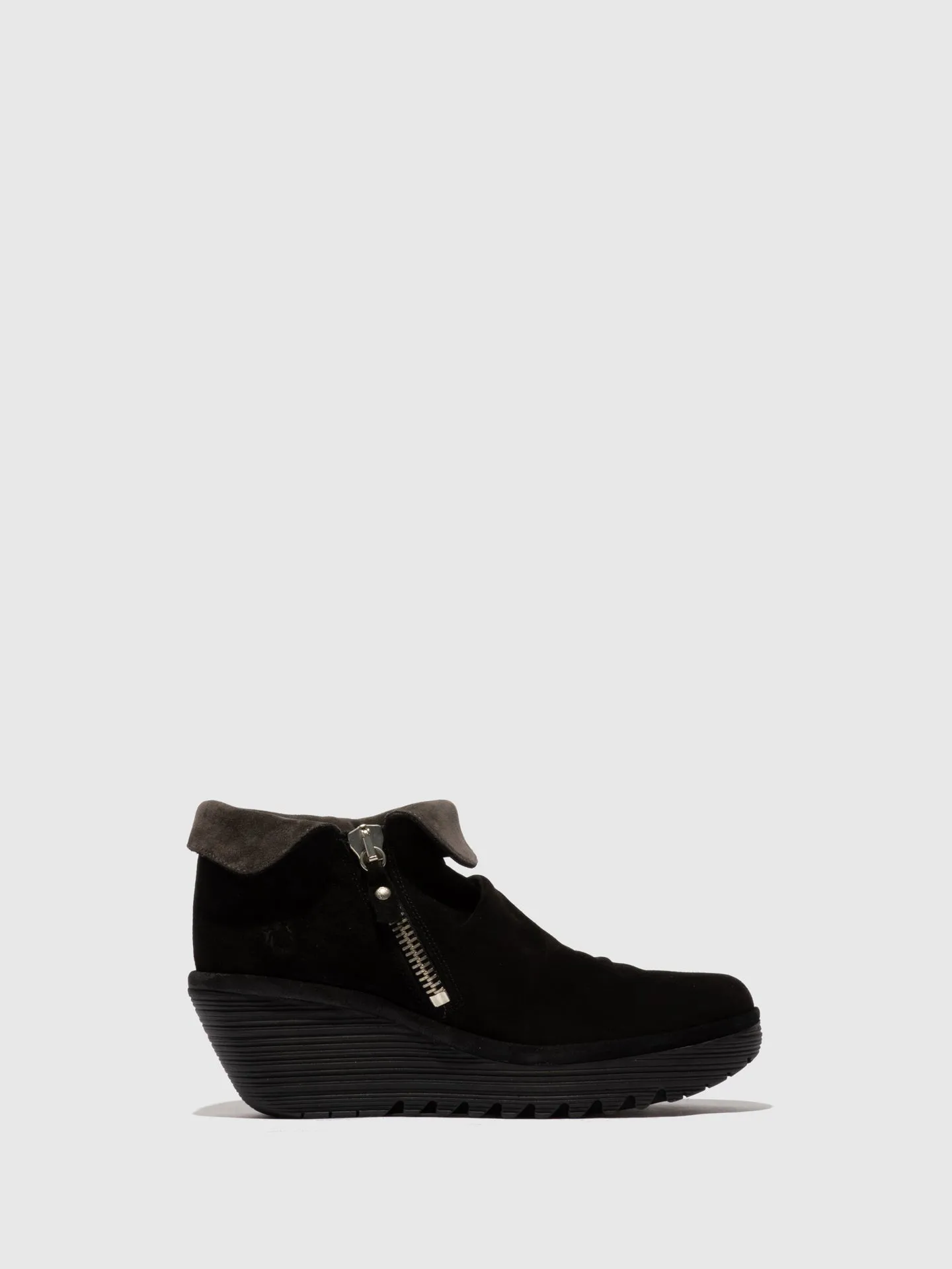 Zip Up Ankle Boots YOXI755FLY BLACK/DIESEL