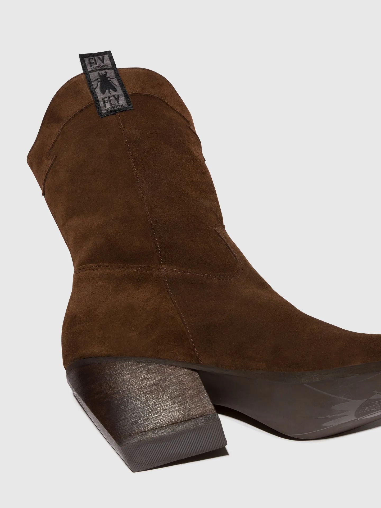Zip Up Boots TEKE906FLY CHOCOLATE