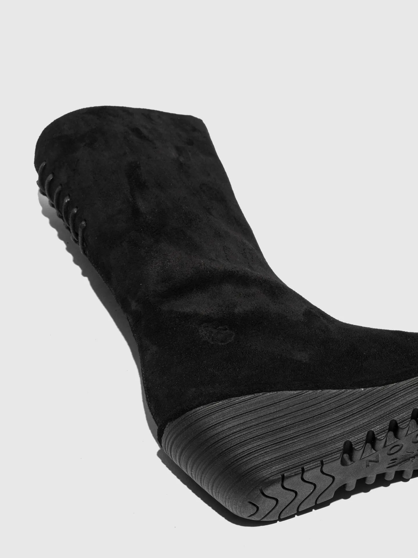 Zip Up Boots YUMU321FLY OILSUEDE BLACK